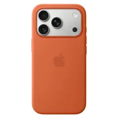 Силиконовый чехол Apple Silicone Case with MagSafe для iPhone 17 Pro, Terra Cotta