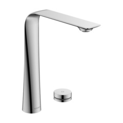 Duravit D.1 D11110007010 Смеситель для раковины на 2 отв. высокий h=253мм, электронный, цвет: хром фото