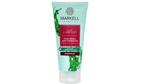Markell LUX CОMFORT Гель-пенка для умывания Японские водоросли 100мл