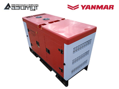 Дизельный генератор Азимут АДА-7-230-РКЯ Yanmar однофазный в кожухе