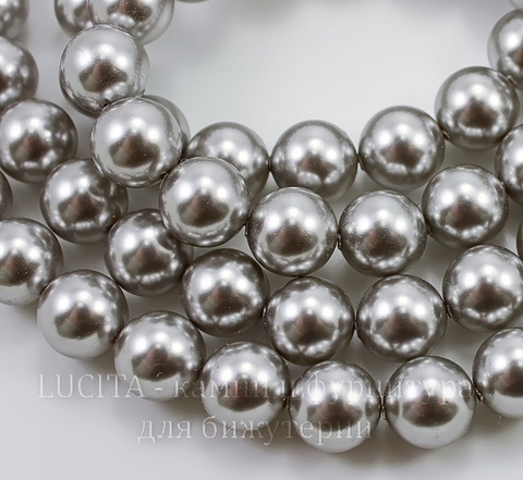 5810 Хрустальный жемчуг Сваровски Crystal Light Grey круглый 10 мм