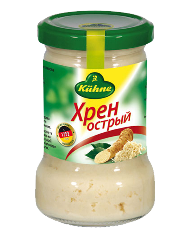 Хрен Kuhne Острый 140 гр.