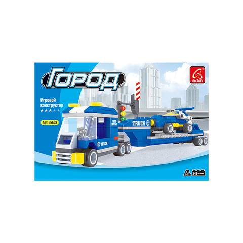 Игровой конструктор Ausini 25503 ГОРОД (248 деталей в наборе)
