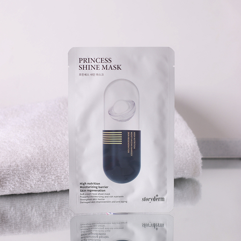 Восстанавливающая тканевая маска Princess Shine Gold Mask