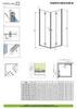 Radaway Fuenta New KDD-B 384071-01-01RB Дверь душевая в нишу