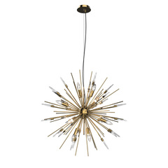 Люстра Boivin 12A gold/rock crystal