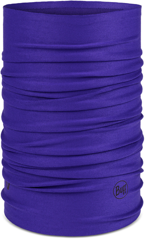 Тонкая зимняя бандана-труба Buff Thermonet Solid Ultramarine фото 1