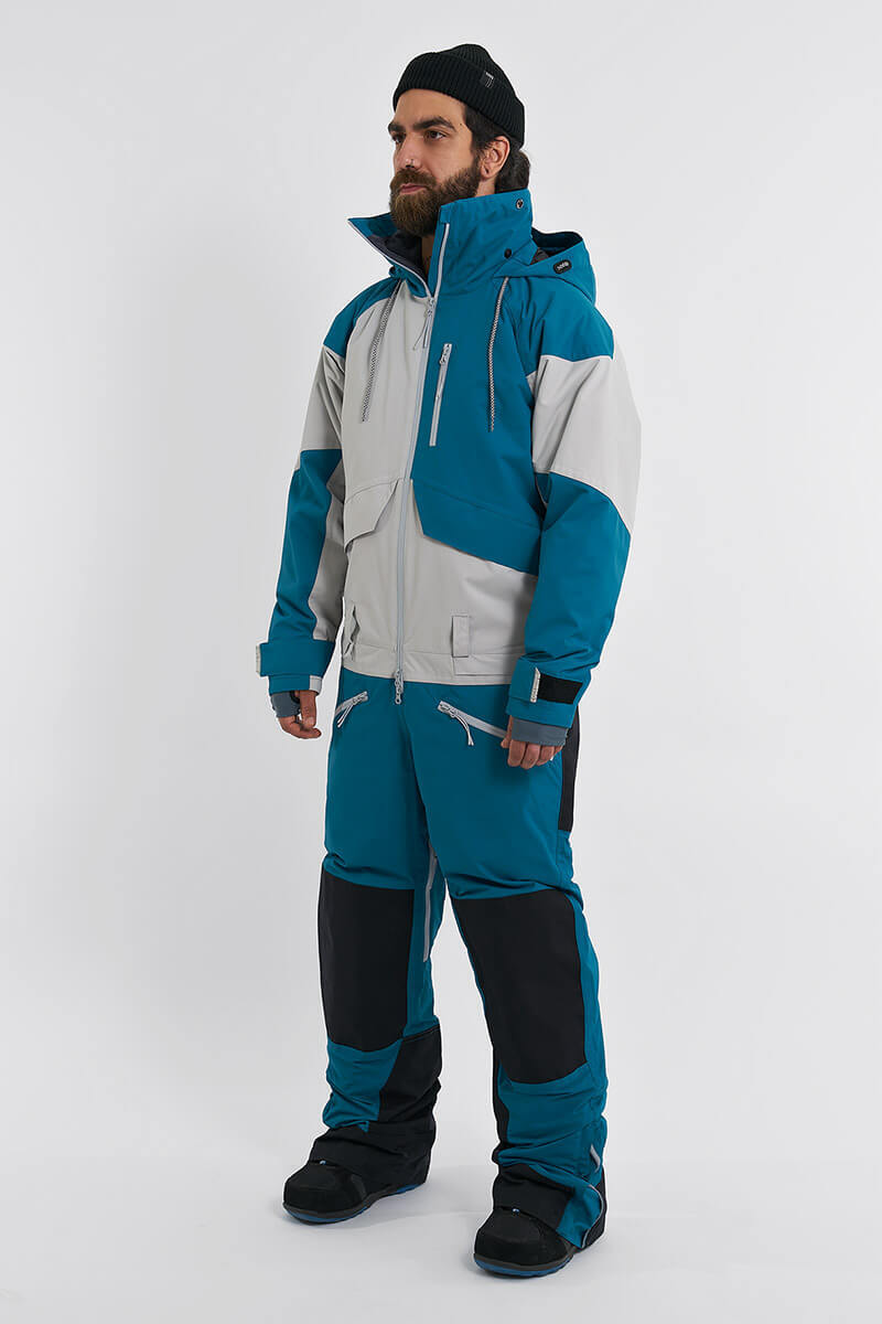 Мужской комбинезон для сноуборда Cool Zone Powder морской - 6
