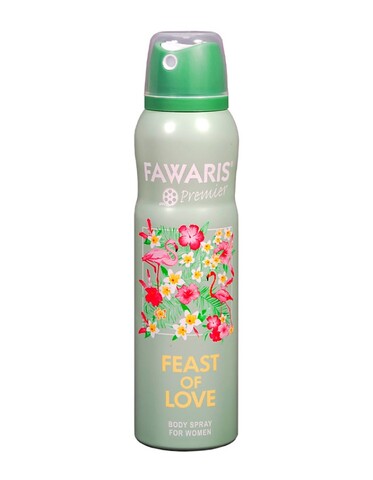 FAWARIS Дезодорант женский Premier Feast of Love 150мл
