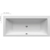 Ravak C691000000 Ванна FORMY 01 170x75 белая