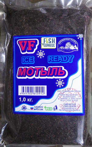 VF СЕРИЯ READY увлаж. Мотыль 1кг/10шт/уп