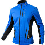 Утеплённый лыжный костюм 905 Victory Code Speed Up Blue A2 с лямками мужской