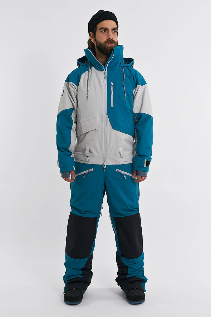 Мужской комбинезон для сноуборда Cool Zone Powder морской
