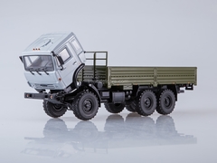 KAMAZ-53501 6x6 flatbed truck khaki-gray 1:43 PAO KAMAZ