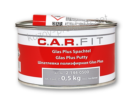 Шпатлевка со стекловолокном 0,5кг с отверд Карфит 2-144-0500 CarFit