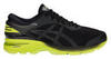 Asics Gel Kayano 25 2E мужские кроссовки для бега черные-желтые - 1