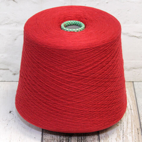 Кашемир 2/28 CARIAGGI / CASHMERE 100 темно-красный