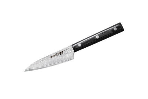 Нож кухонный овощной 98мм Samura 67 Damascus SD67-0010M