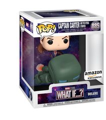 Funko POP! Marvel. What If...? Captain Carter and the Hydra Stomper (Amazon Exc) (885)