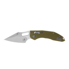 Фото Складной нож Microtech Stitch 169RL-10FLGTOD, сталь M390, рукоять G10, зеленый