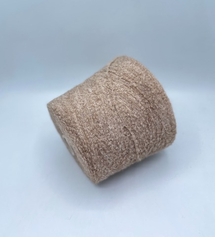 Pecci filati (пр.Италия),art. Spuma melange, 260/100гр, 39% Шерсть, 22% Альпака, 25% Акрил, 13% Полиамид,1% Эластана, цвет-Бежевый,неоднотонный. арт.36715