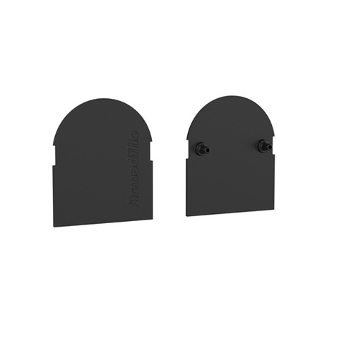 Декоративная накладка ARMADILLO для скрытой петли U3D7000 (FRAME) BL черный /65389/ (2шт)