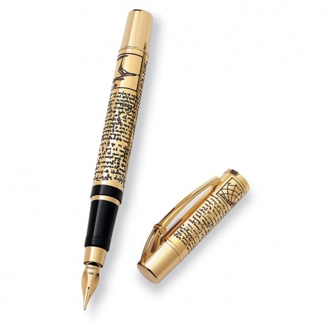 Ручка перьевая Aurora Leonardo da Vinci Gold GT, F (AU-939F)