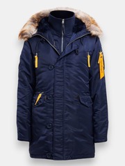 Куртка Аляска Женская - Apolloget Alaska Wmn (т.синяя/желтая - r.blue/yellow)