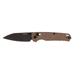 Фото Складной нож Kershaw Bel Air, сталь Cru-Wear, рукоять микарта, коричневый