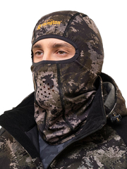 Зимняя балаклава для охоты Remington Gunpowder Black Camo на remingtonn.ru