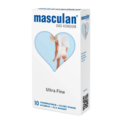 Ультратонкие презервативы Masculan Ultra Fine (10 шт)