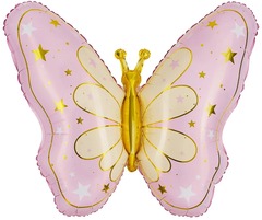 Шар Аг Фигура, Бабочка волшебная, 35''/89 см, 1 шт. (В упаковке)