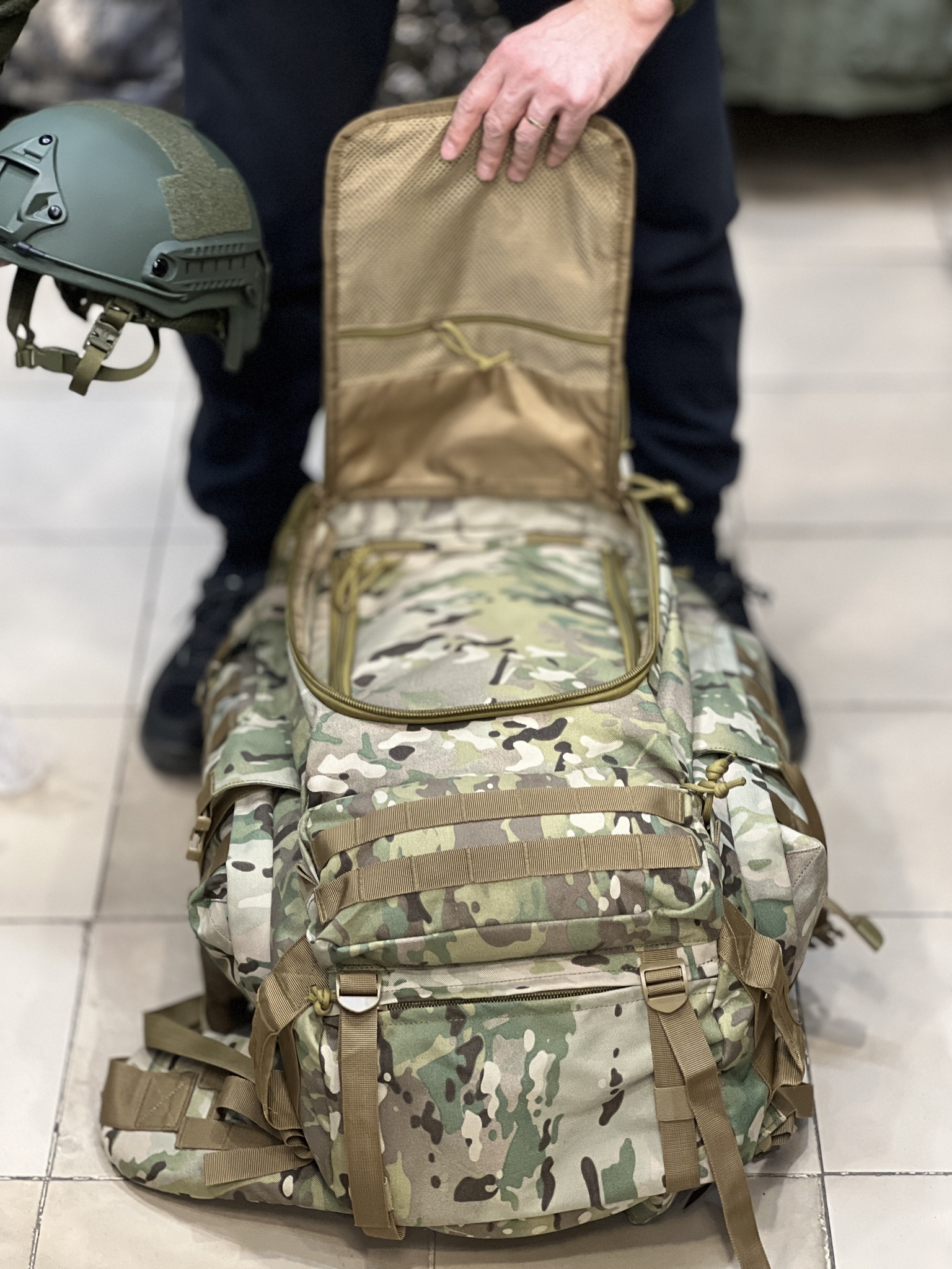 Рюкзак рейдовый 7.62, 100 л, Мультикам