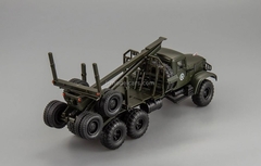 KRAZ-255L timber carrier (6x6) 1969 khaki 1:43 Nash Avtoprom
