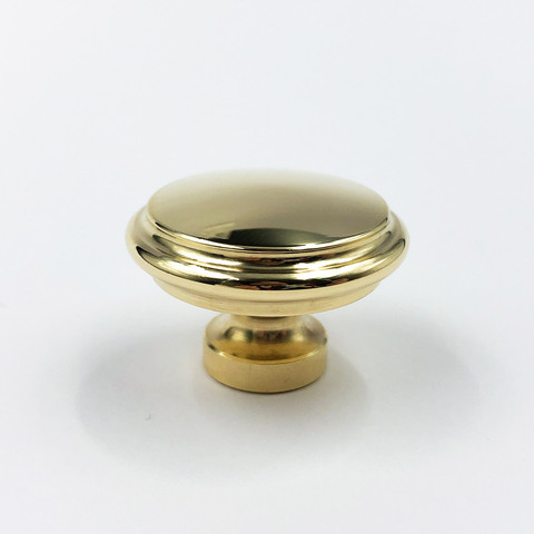 Кнопка Evergreen (Polished Brass)