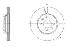 Диск тормозной вентилируемый G-brake  GR-21346