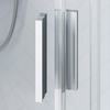 Damixa DX35WG-403-090MT Душ. огр.Skyline Square  90х90x190. профиль мат. хром. стекло прозрачное.ручка New