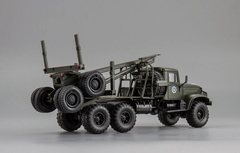 KRAZ-255L timber carrier (6x6) 1969 khaki 1:43 Nash Avtoprom