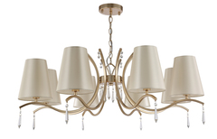 Подвесная люстра Crystal Lux RENATA SP8 GOLD