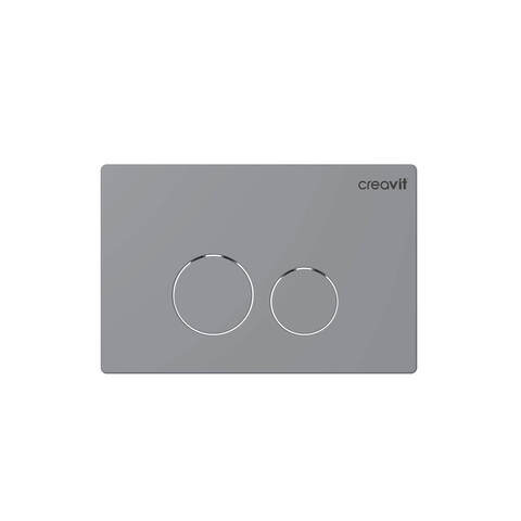 Creavit Terra GP9002.00 Кнопка для инсталляции, цвет: серый