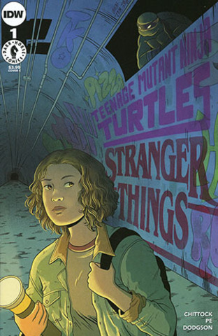 Teenage Mutant Ninja Turtles X Stranger Things #1 (Cover С)