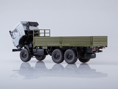KAMAZ-53501 6x6 flatbed truck khaki-gray 1:43 PAO KAMAZ