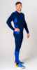 Термобелье кальсоны Noname Arctos 22 унисекс navy-blue - 4