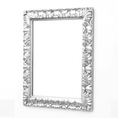 ArtCeram Cornici Collection ACS002 51 Зеркало прямоугольное, цвет: серебро фото