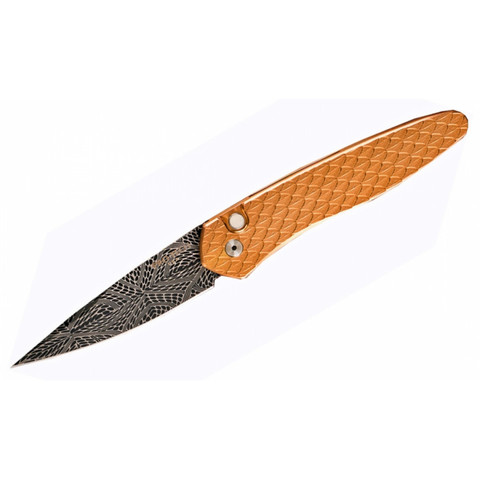 Автоматический нож Pro-Tech 3454-DAM Newport Дамаск