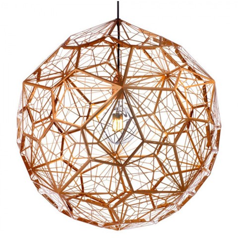 Люстра Tom Dixon Etch Web ( 65 сm , gold )