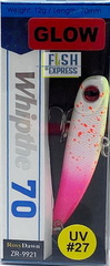 Раттлин RosyDawn Whipthe 70мм 12г # 27 GLOW