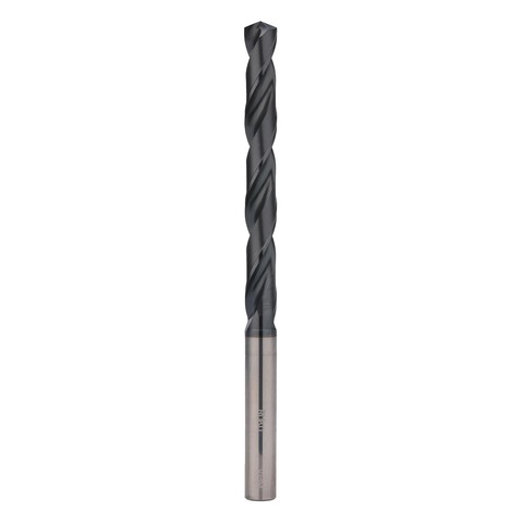 Сверло по металлу ц/х 10,0x133/87мм DIN338 h8 5xD Твердосплавное K20 TiALN 118° Ruko 814100