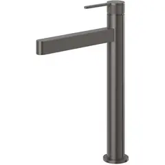 BelBagno DEL2.0-LMC-GM-W0 Смеситель для накладной раковины без донного клапана, оружейная сталь фото