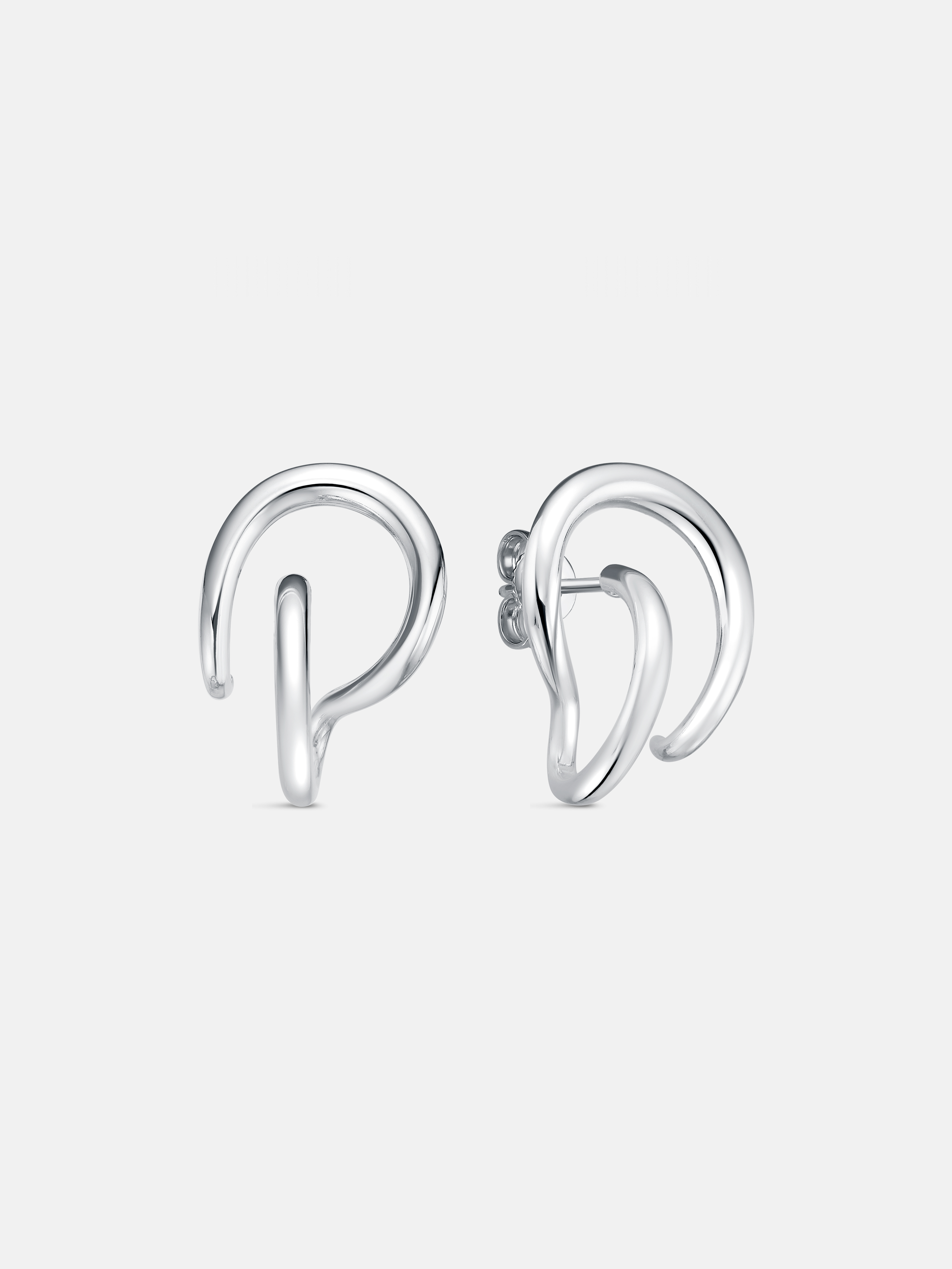 Серьги Каллиграфия